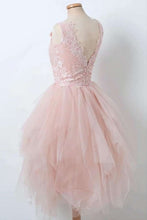 Load image into Gallery viewer, Elegant Asymmetrical Tulle Homecoming Dress
